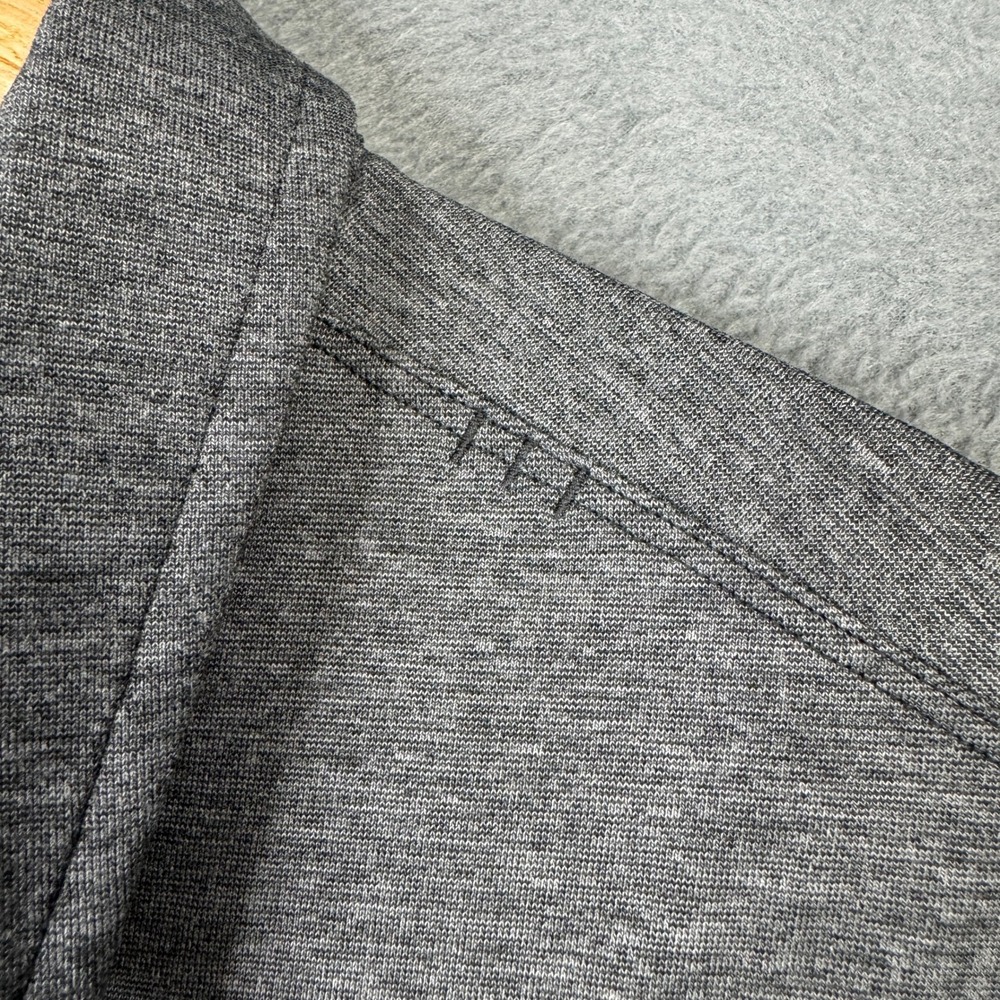 Lululemon Evolution Polo Shirt Mens Grey Heathered Short Sleeve Athletic Golf XL - Picture 4 of 7